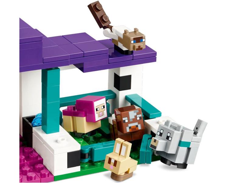 LEGO Minecraft - O Santuário Animal - 206 Peças - 21253 Imagem de LEGO Minecraft - O Santuário Animal - 206 Peças - 21253