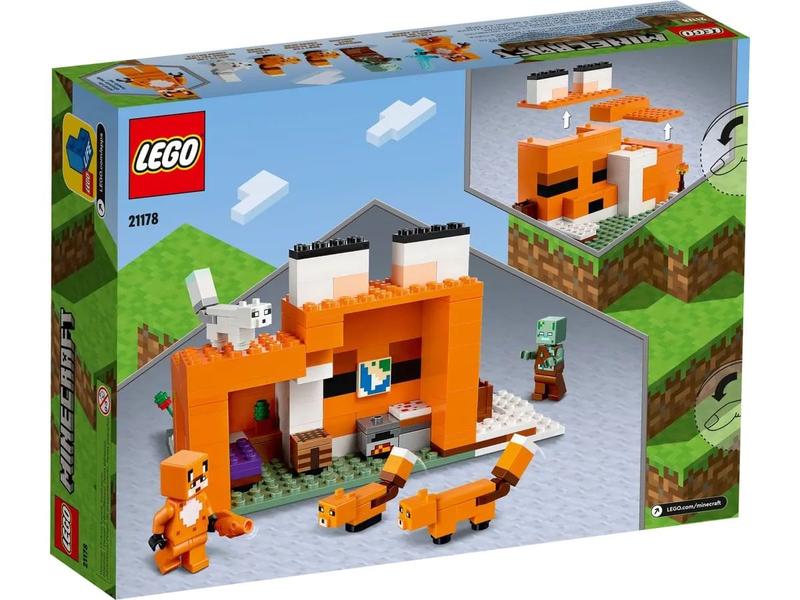 LEGO Minecraft - Pousada da Raposa - 21178 Imagem de LEGO Minecraft - Pousada da Raposa - 21178