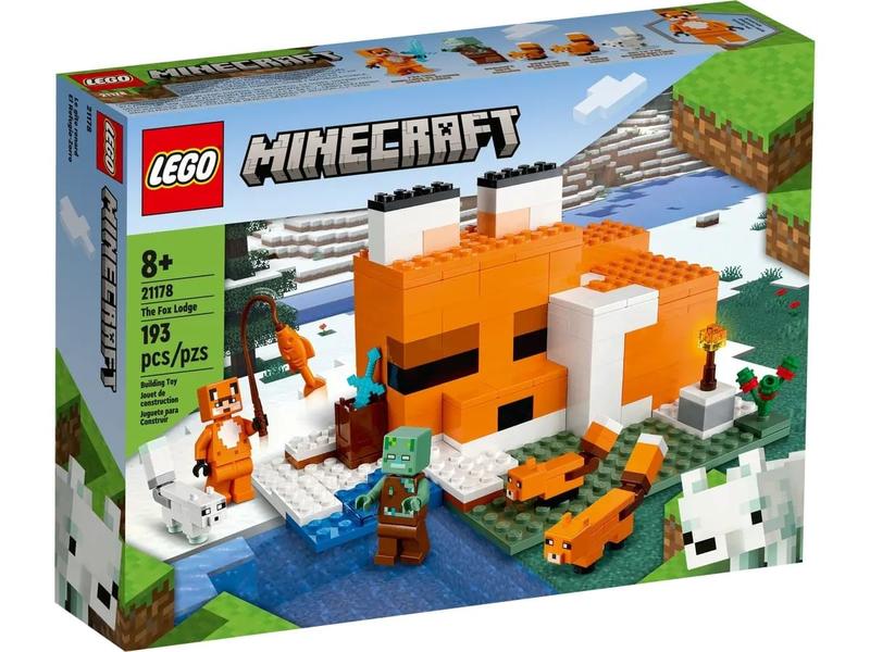 LEGO Minecraft - Pousada da Raposa - 21178 Imagem de LEGO Minecraft - Pousada da Raposa - 21178