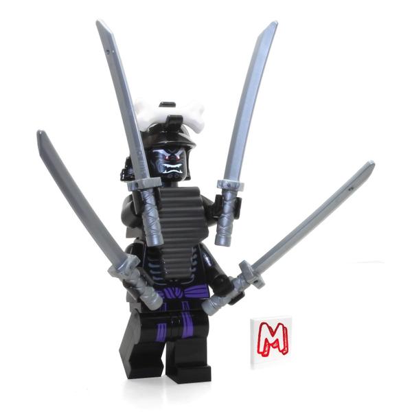 Imagem de LEGO MiniFigura Ninjago Legacy - Lord Garmadon (Com Quatro Braços e 4 Espadas)