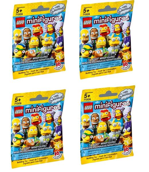 Imagem de LEGO Minifiguras Simpsons Série 2 - 4 Embalagens Aleatórias (71009)