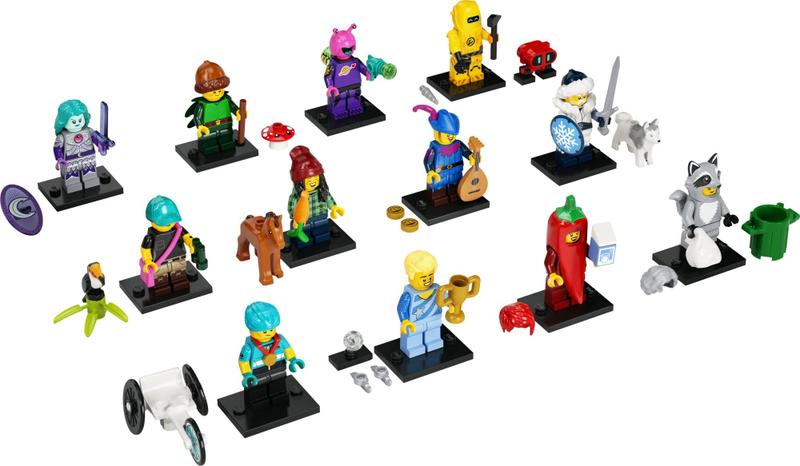 Imagem de LEGO Minifigures Série 22 71032 Limited Edition Building Kit Brinquedos Colecionáveis para Diversão Criativa para Idades 5+ (1 de 12 para coletar)