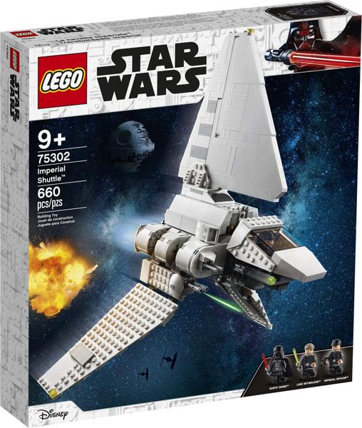 Imagem de Lego Nave Imp Shuttle Star Wars 660pçs p/ 9+ c/ Luke Skywalker e Darth Vader 2021