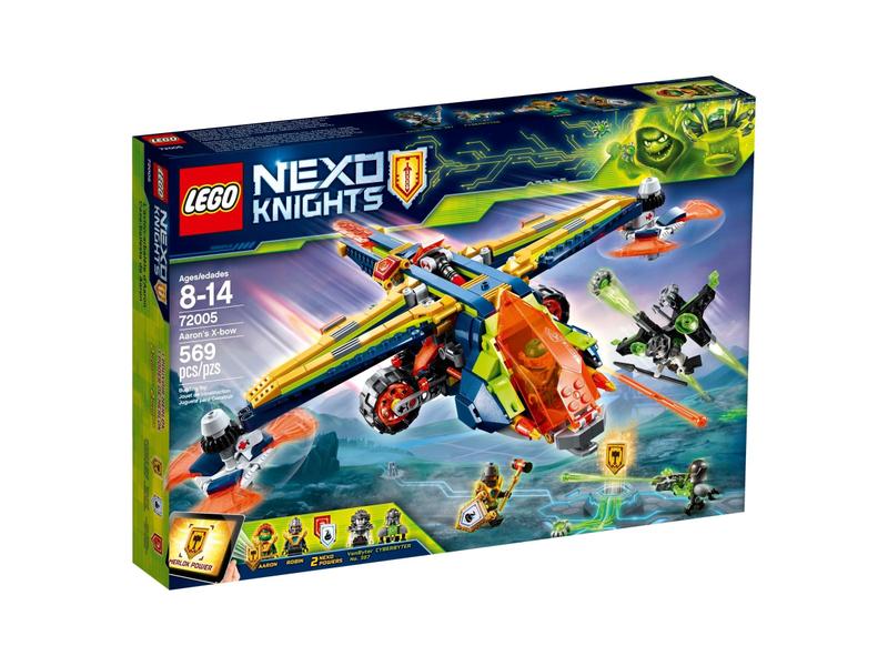 Imagem de Lego nexo knights aaron's x-bow 569 peças (72005)