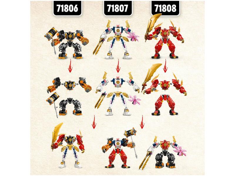 Lego Ninjago 235 Peças Robô Elemental da Terra do Cole - 71806