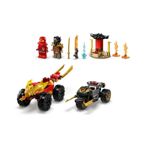 Imagem de Lego Ninjago 71789 Batalha De Carro E Moto De Kai E Ras 