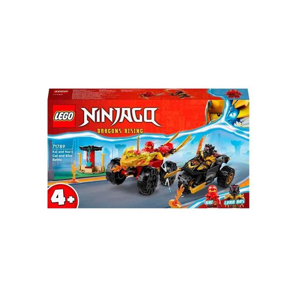 Lego Ninjago Batalha Carro E Moto Kai E Ras 71789 103 Peças Imagem de Lego Ninjago Batalha Carro E Moto Kai E Ras 71789 103 Peças