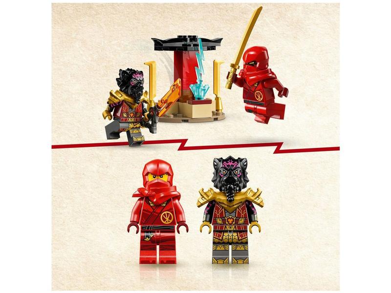 Imagem de LEGO Ninjago Batalha de Carro e Moto de Kai e Ras