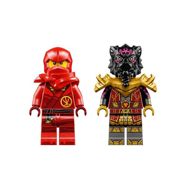 Imagem de LEGO Ninjago Batalha de Carro e Moto de Kai e Ras