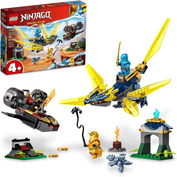 LEGO Ninjago - Batalha do Bebê Dragão de Nya e Arin 71798 Imagem de LEGO Ninjago - Batalha do Bebê Dragão de Nya e Arin 71798