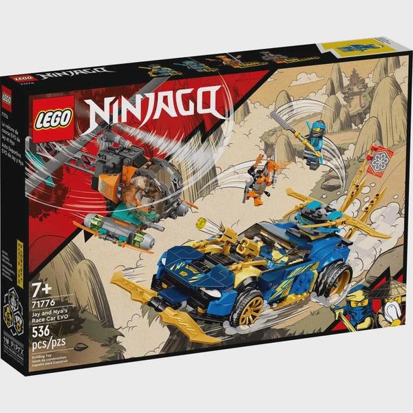 Imagem de Lego Ninjago Carro de Corrida evo do Jay e da Nya 71776 536pcs