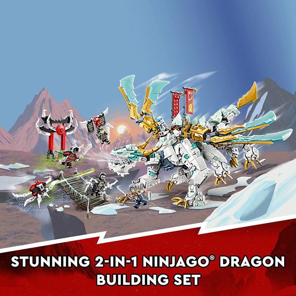 LEGO Ninjago - Criatura Dragão de Gelo do Zane 71786 Imagem de LEGO Ninjago - Criatura Dragão de Gelo do Zane 71786
