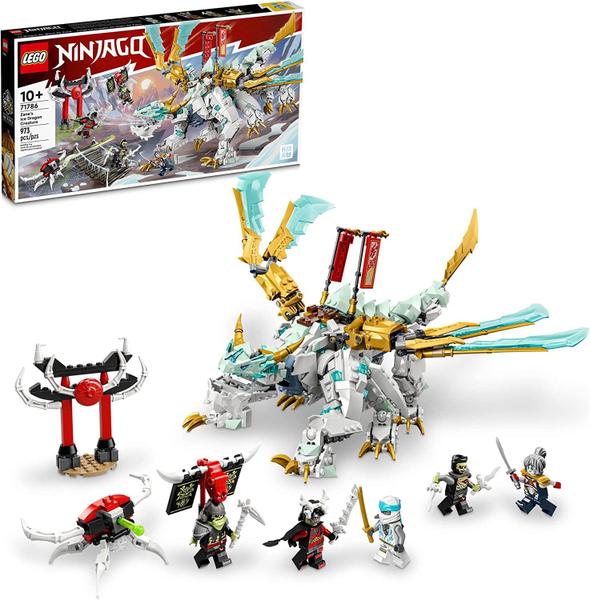 Imagem de LEGO Ninjago - Criatura Dragão de Gelo do Zane 71786