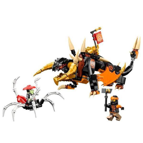 Imagem de Lego Ninjago Dragão De Terra EVO Do Cole Blocos Montar 285 Peças 71782