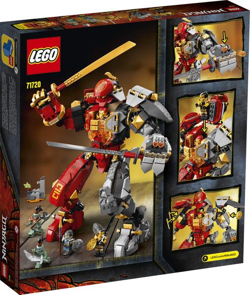 Imagem de LEGO NINJAGO Fire Stone Mech Kit de Construção 71720, 2020 (968 Peças)