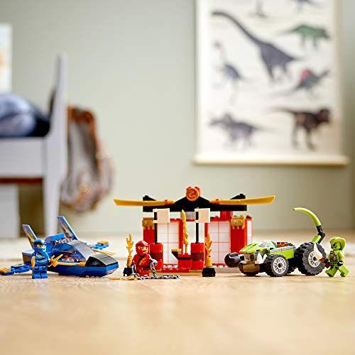 Imagem de LEGO NINJAGO Legacy Storm Fighter Battle 71703 Ninja Playset Building Toy for Kids Featuring Ninja Action Figures, New 2020 (165 Peças)