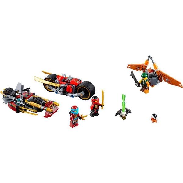 Imagem de LEGO Ninjago Ninja Bike Chase 70600 - Kit de Construção (231 Peças)