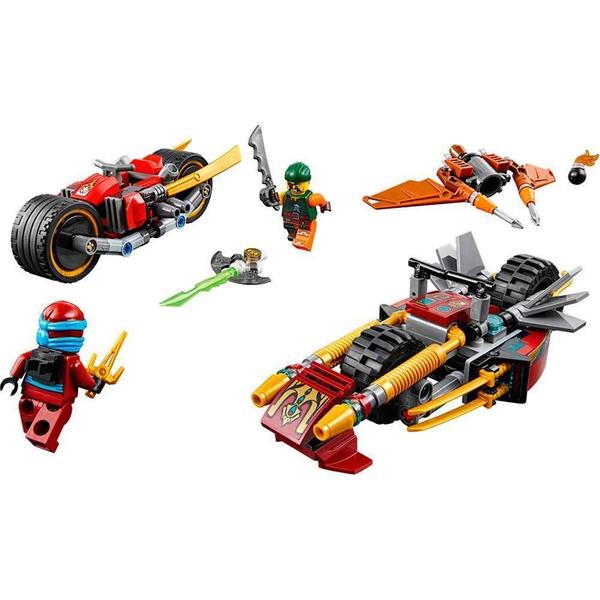 Imagem de LEGO Ninjago Ninja Bike Chase 70600 Kit de construção (231 Piec