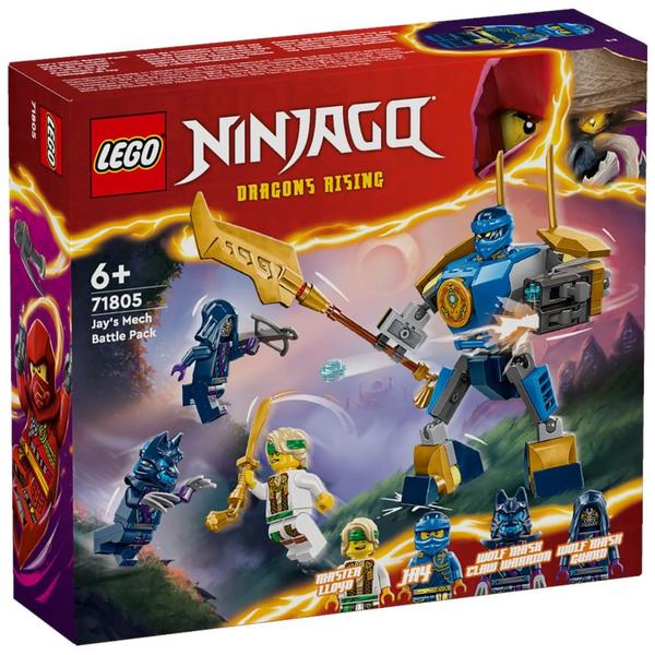 Imagem de LEGO Ninjago - Pacote de Batalha Mech de Jay - 78 Peças - 71805