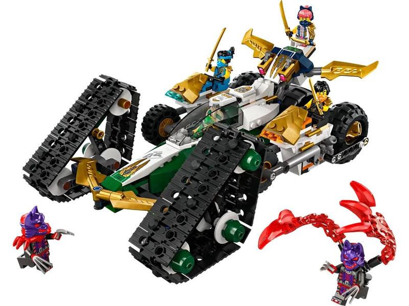 LEGO Ninjago Veículo Combinado da Equipe Ninja 71820 Imagem de LEGO Ninjago Veículo Combinado da Equipe Ninja 71820