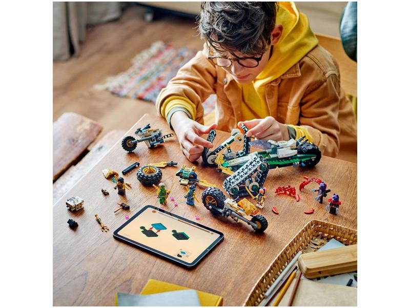 LEGO Ninjago Veículo Combinado da Equipe Ninja - Blocos de Montar