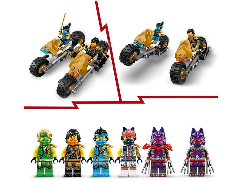 LEGO Ninjago Veículo Combinado da Equipe Ninja - Blocos de Montar