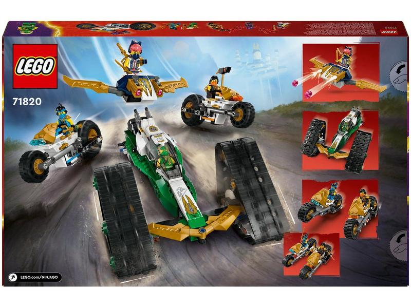 LEGO Ninjago Veículo Combinado da Equipe Ninja - Blocos de Montar