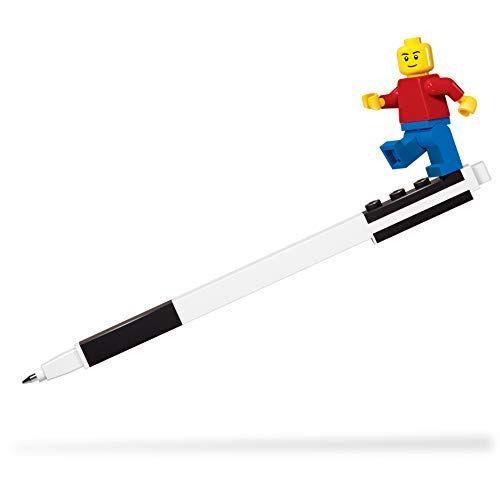 Imagem de Lego Papelaria Pen Pal - Lego Black Gel Pen e Minifgure Classic