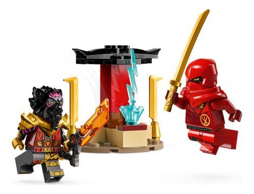 LEGO Set Ninjago 71789 Batalha de Carro e de Mota de Kai e Ras 103 peças Imagem de LEGO Set Ninjago 71789 Batalha de Carro e de Mota de Kai e Ras 103 peças