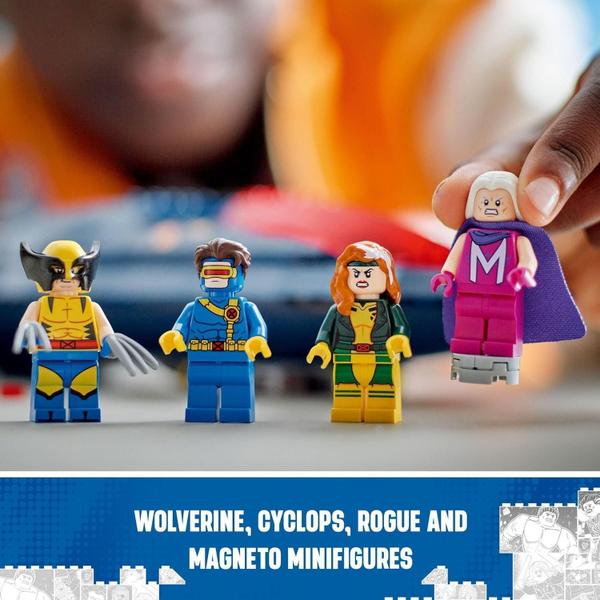 Imagem de Lego Set Super Heroes Marvel 76281 X-Jet Dos X-Men 359 Peças