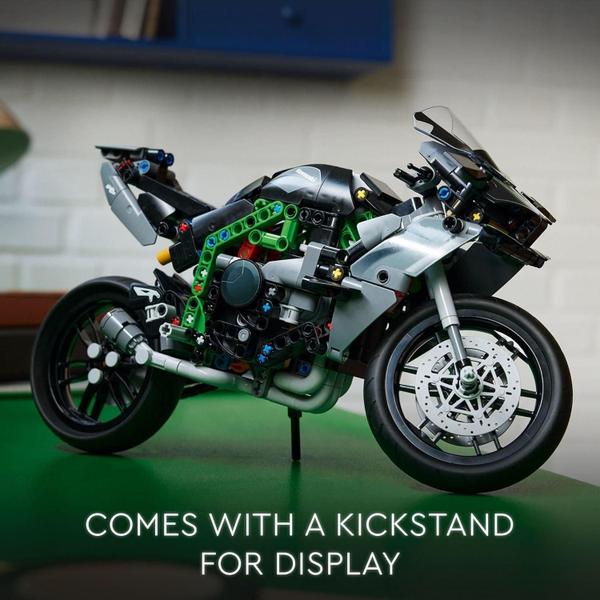 Imagem de Lego Set Technic 42170 Motocicleta Kawasaki Ninja H2R 643 Pc