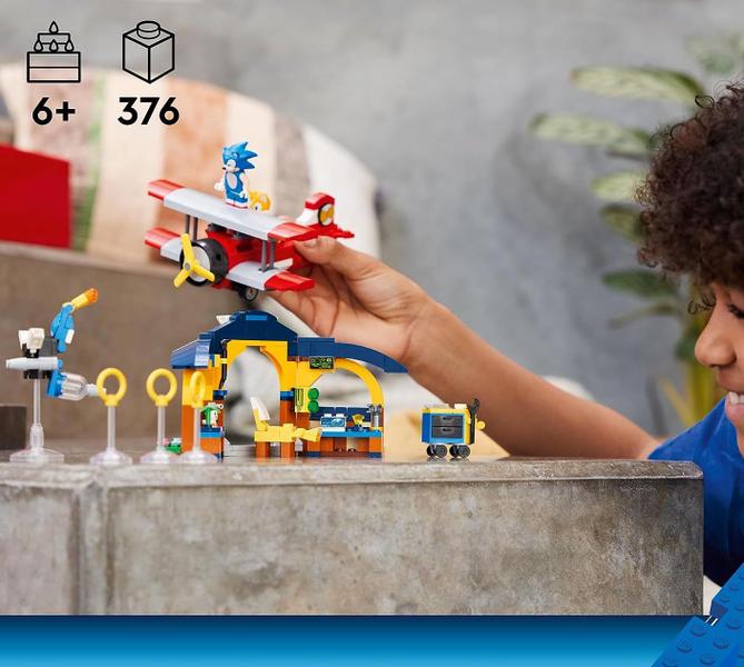 Imagem de Lego Sonic 76991 Oficina do Tails e Avião Tornado