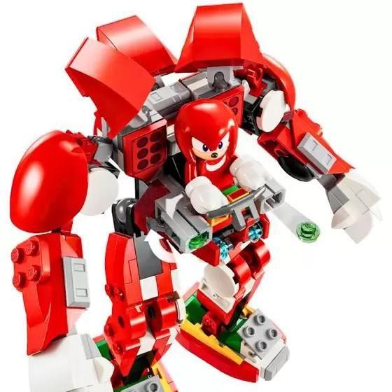 Lego Sonic 76996 - Robô Guardião Do Knuckles 276 Peças Imagem de Lego Sonic 76996 - Robô Guardião Do Knuckles 276 Peças