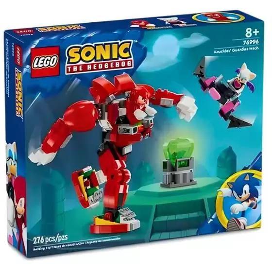 Lego Sonic 76996 - Robô Guardião Do Knuckles 276 Peças Imagem de Lego Sonic 76996 - Robô Guardião Do Knuckles 276 Peças