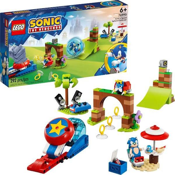 Imagem de Lego Sonic Desafio Da Esfera De Velocidade Do Sonic 76990