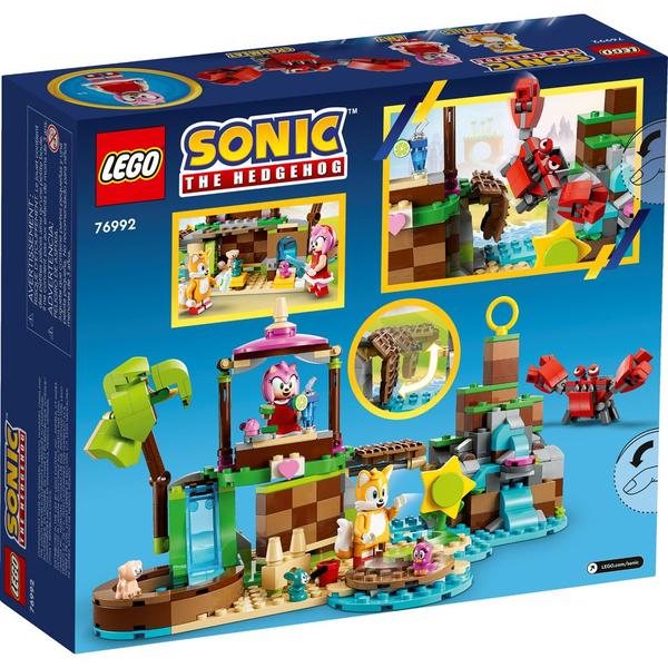 Imagem de Lego Sonic Ilha de Resgate Animal da Amy 76992 388pcs