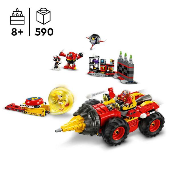 Imagem de Lego Sonic Super Sonic vs Egg Drillster 76999