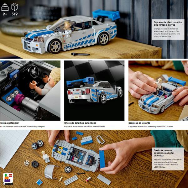 Imagem de Lego Speed 76917 Nissan Skyline Gt-r Brian 2 Fast 2 Furious