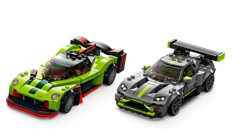 Imagem de Lego Speed Champions - Aston Martin Valkyrie AMR Vantage GT3