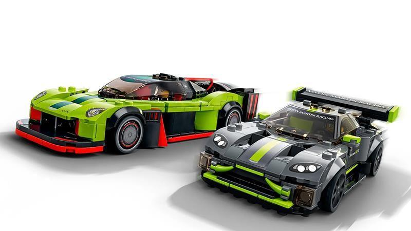 Imagem de Lego Speed Champions - Aston Martin Valkyrie AMR Vantage GT3