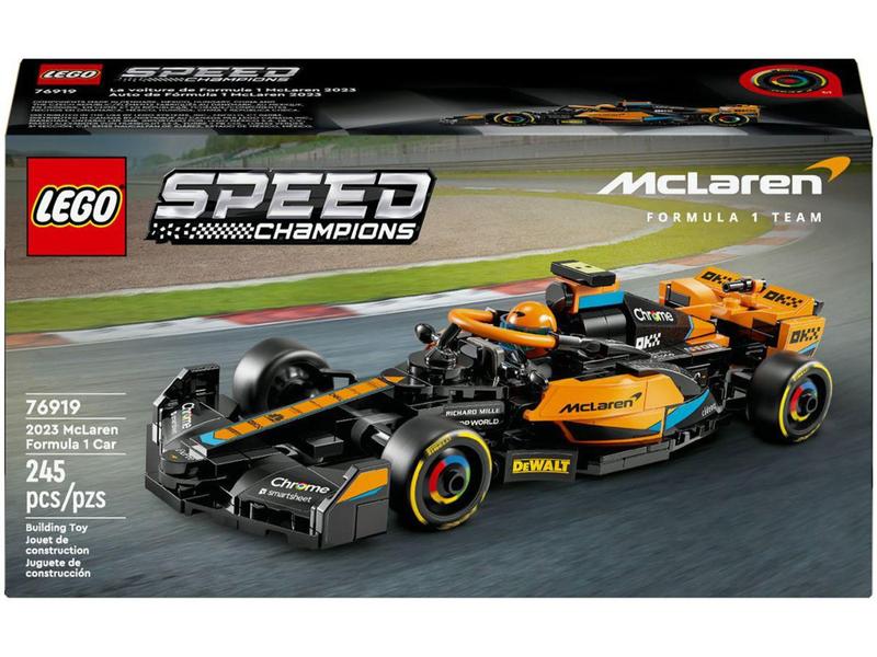 Imagem de LEGO Speed Champions Carro de Corrida de Formula - 1 da McLaren 2023 76919 245 Peças