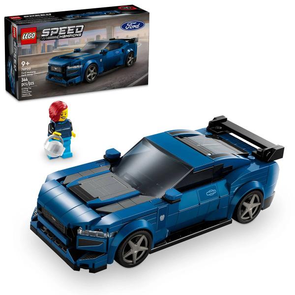 Imagem de LEGO Speed Champions Carro Esportivo Ford Mustang Dark Horse 344 Peças - 76920