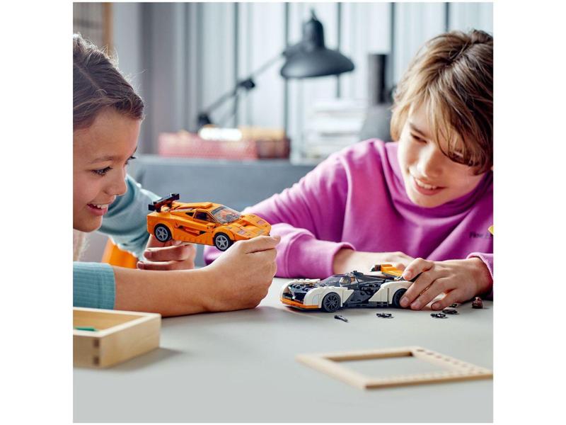 LEGO Speed Champions McLaren Solus GT e McLaren F1 - 581 Peças 76918 Imagem de LEGO Speed Champions McLaren Solus GT e McLaren F1 - 581 Peças 76918