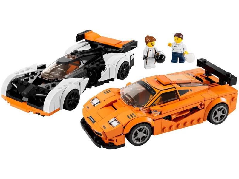 LEGO Speed Champions McLaren Solus GT e McLaren F1 - 581 Peças 76918 Imagem de LEGO Speed Champions McLaren Solus GT e McLaren F1 - 581 Peças 76918
