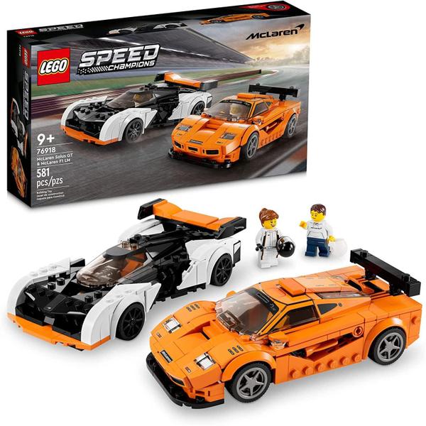 Imagem de Lego Speed Champions Mclaren Solus Gt E Mclaren F1 Lm 76918