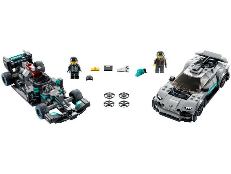 Imagem de LEGO Speed Champions Mercedes-AMG F1 W12  - E Performance e Mercedes-AMG Project One 564 Peças