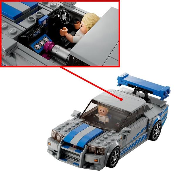 Lego Speed Champions Nissan Skyline Gt-R Fast And Furious Imagem de Lego Speed Champions Nissan Skyline Gt-R Fast And Furious