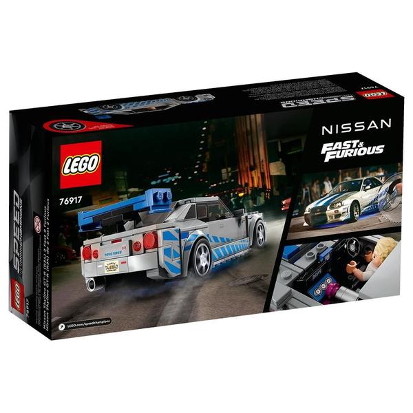 Lego Speed Champions Nissan Skyline Gt-R Fast And Furious Imagem de Lego Speed Champions Nissan Skyline Gt-R Fast And Furious
