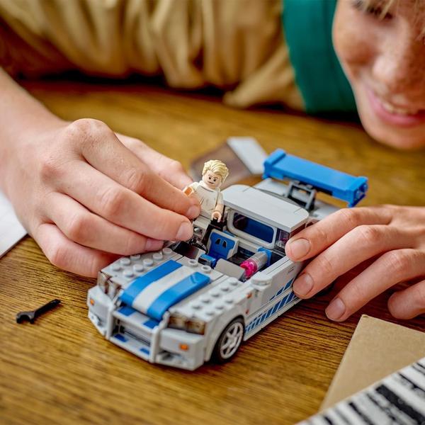 Lego Speed Champions Nissan Skyline Gt-R Fast And Furious Imagem de Lego Speed Champions Nissan Skyline Gt-R Fast And Furious