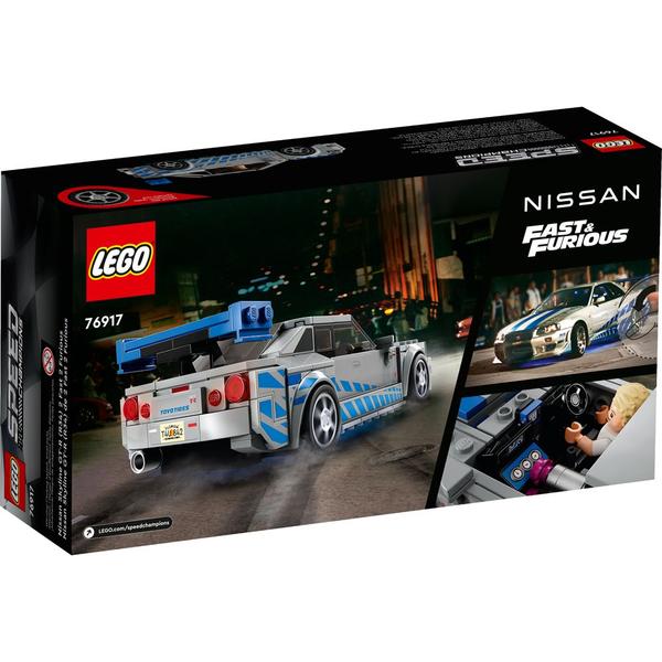 Imagem de Lego Speed Champions Nissan Skyline GTR R34 76917 319pcs